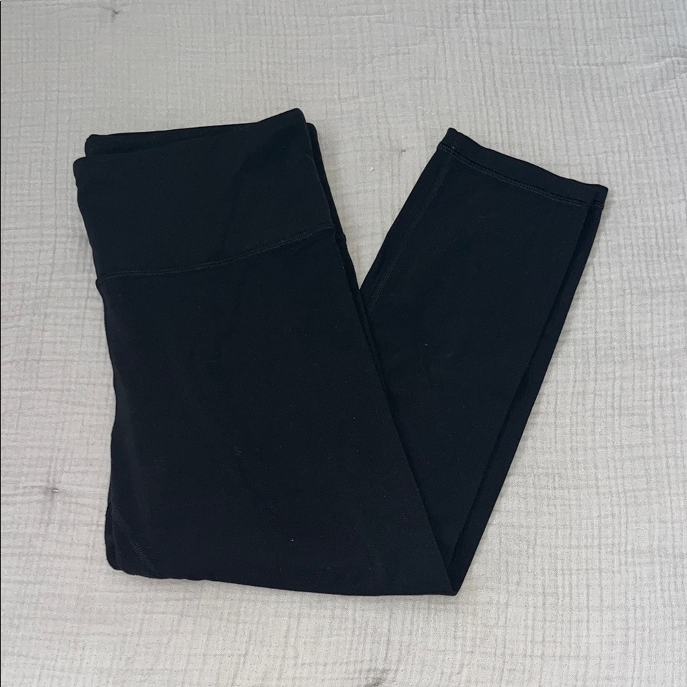 Athleta black capri leggings size M